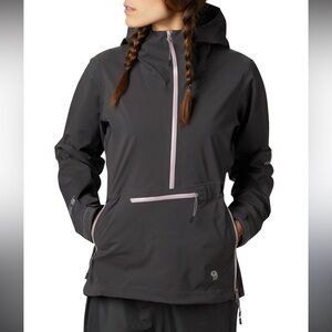 Mountain Hardwear Exposure2 GORE-TEX Paclite Jacket Women’s Size XL Grey‎